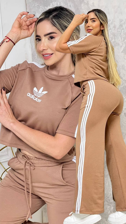 Conjunto Bota Campana Adidas