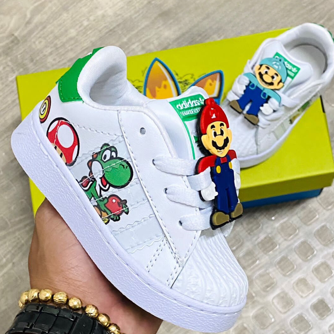 🍄ZAPATO PARA NIÑO ¡MARIO BROS!🍄